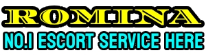 Romina call girl escorts logo